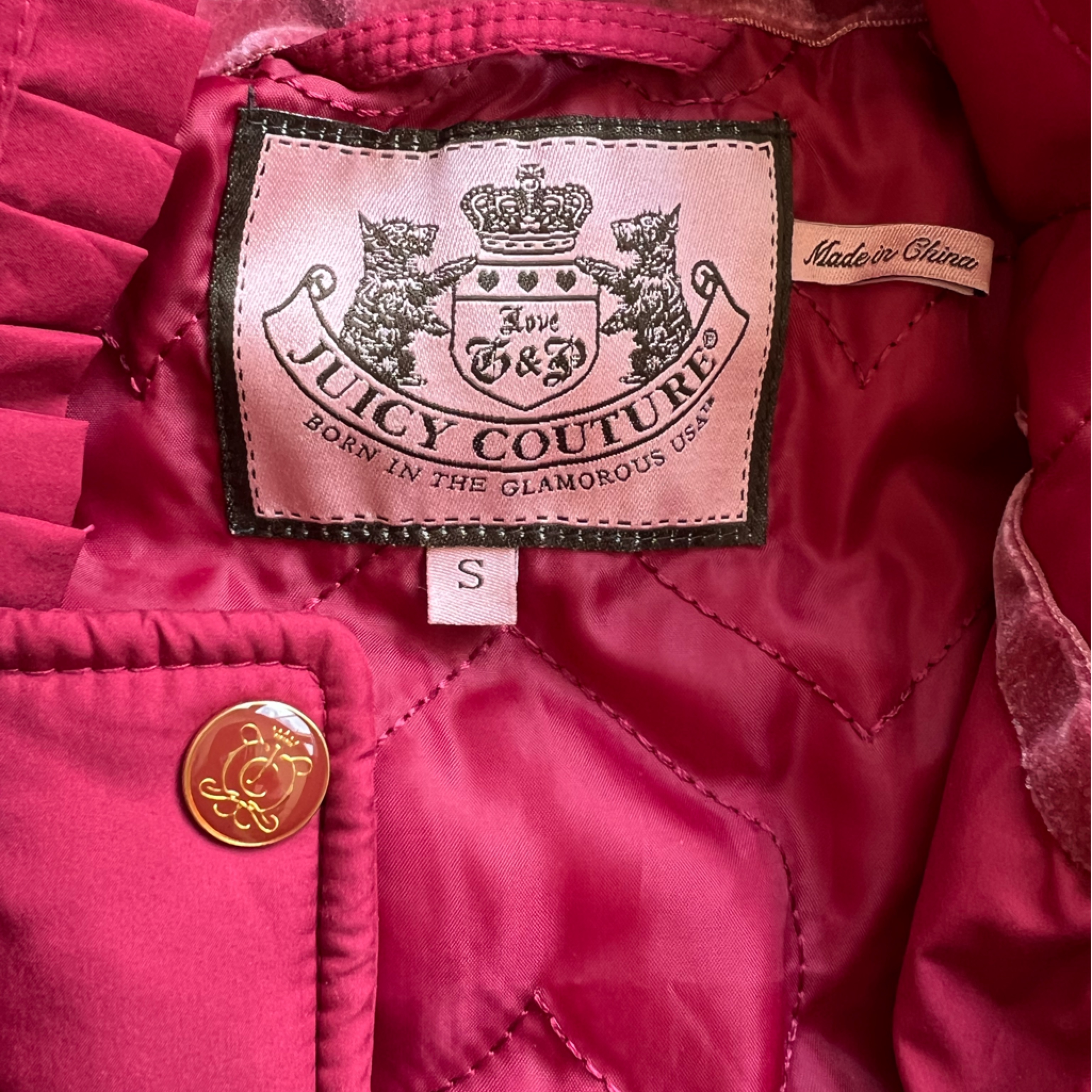 Brand New/No Tag Juicy Couture Puffer Jacket